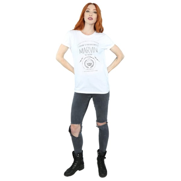 Looney Tunes Womens/Ladies Marvin The Martian Where´s The Kaboom Cotton Boyfriend T-Shirt