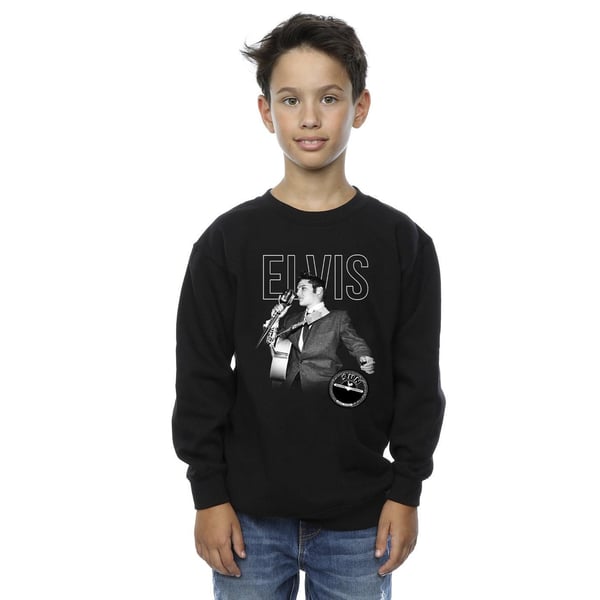 Elvis Boys Logo Portrait Sweatshirt
