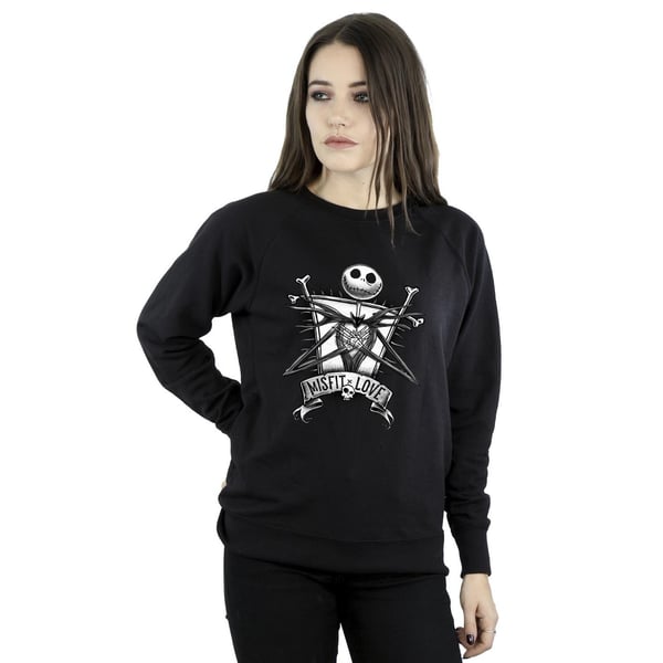 Disney Womens/Ladies The Nightmare Before Christmas Misfits Love Sweatshirt