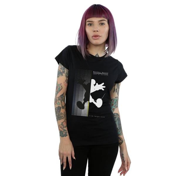 Disney Womens/Ladies Mickey Mouse Reach For The Future Cotton T-Shirt