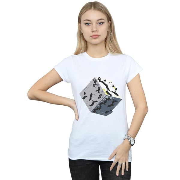Disney Womens/Ladies Mickey Mouse Cube Cotton T-Shirt