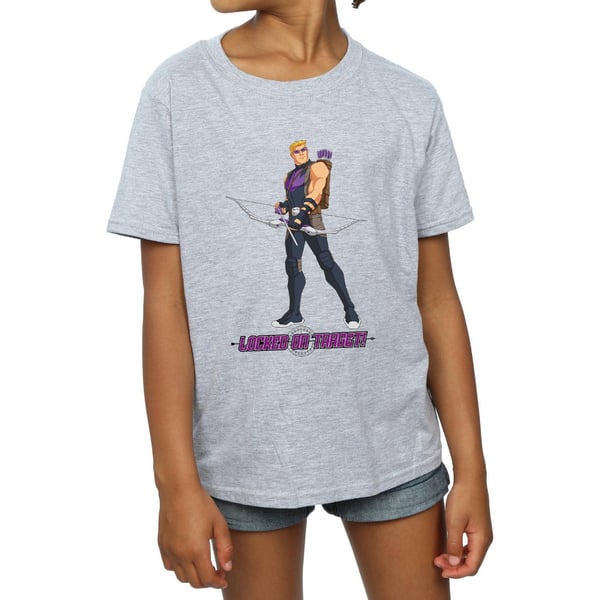 Marvel Girls Hawkeye Locked On Target Cotton T-Shirt