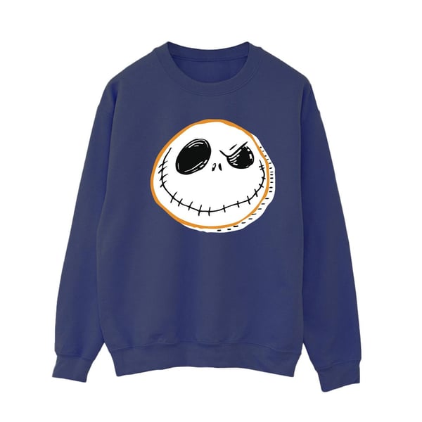 Disney Womens/Ladies The Nightmare Before Christmas Jack Face Sweatshirt