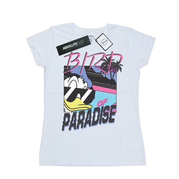 Disney Womens/Ladies Donald Duck Bird Of Paradise Cotton T-Shirt