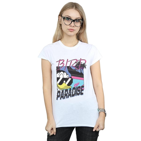Disney Womens/Ladies Donald Duck Bird Of Paradise Cotton T-Shirt