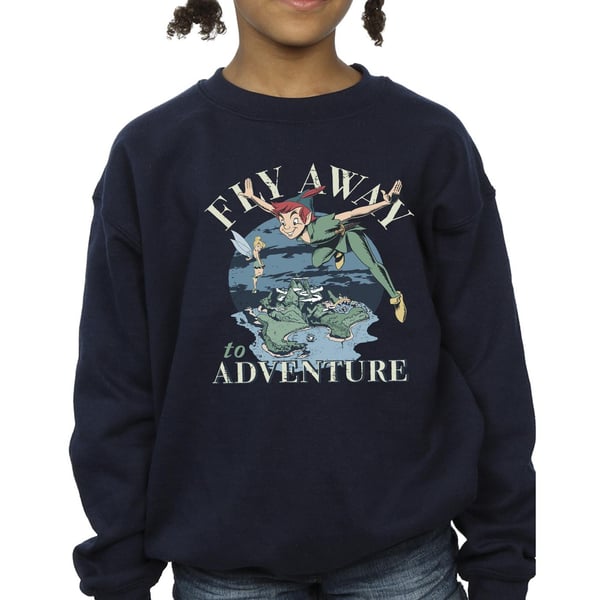 Disney Girls Peter Pan Fly Away To Adventure Sweatshirt