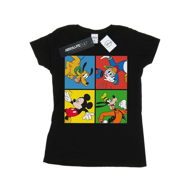 Disney Dam/Dam Mickey Mouse Vänner T-shirt i Bomull