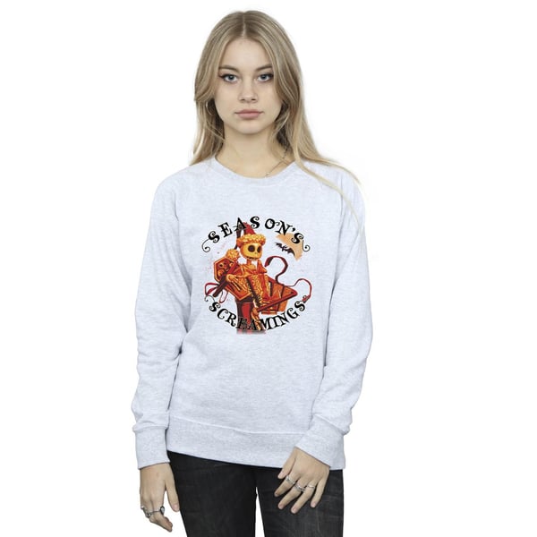Disney Womens/Ladies The Nightmare Before Christmas Seasons Screamings Sweatshirt
