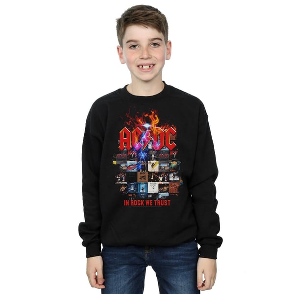 AC/DC Boys In Rock We Trust Album Cover Sweatshirt