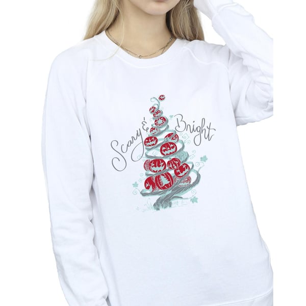 Disney Womens/Ladies The Nightmare Before Christmas Scary & Bright Sweatshirt