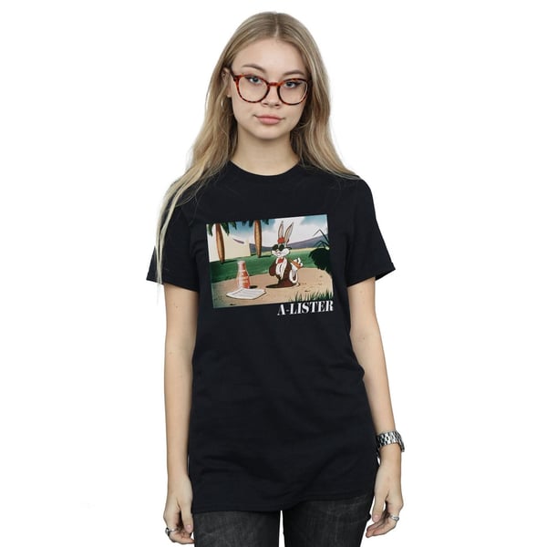 Looney Tunes Naisten Bugs Bunny A-Lister puuvillainen Boyfriend T-paita
