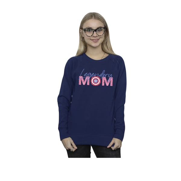 Marvel Womens/Ladies Avengers Captain America Mum Sweatshirt