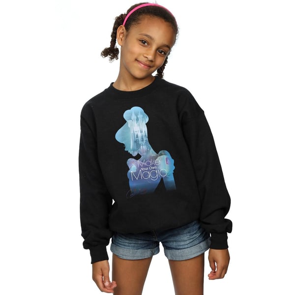 Disney Princess Girls Cinderella Filled Silhouette Sweatshirt
