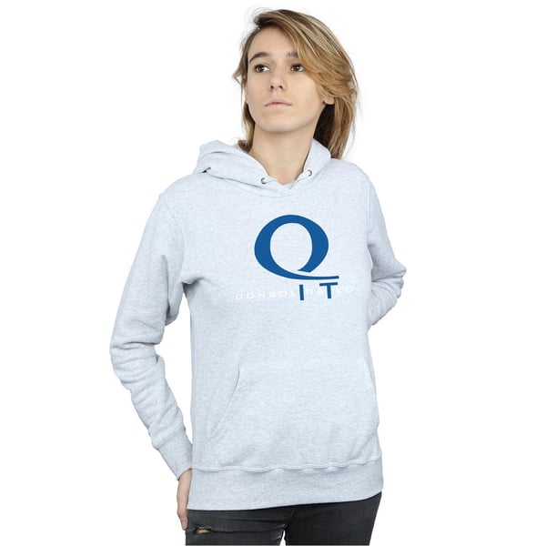 DC Comics Womens/Ladies Arrow Queen Consolidated Logo Hoodie
