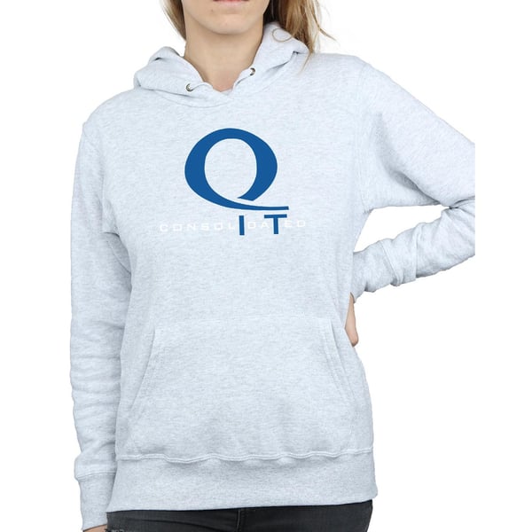 DC Comics Womens/Ladies Arrow Queen Consolidated Logo Hoodie