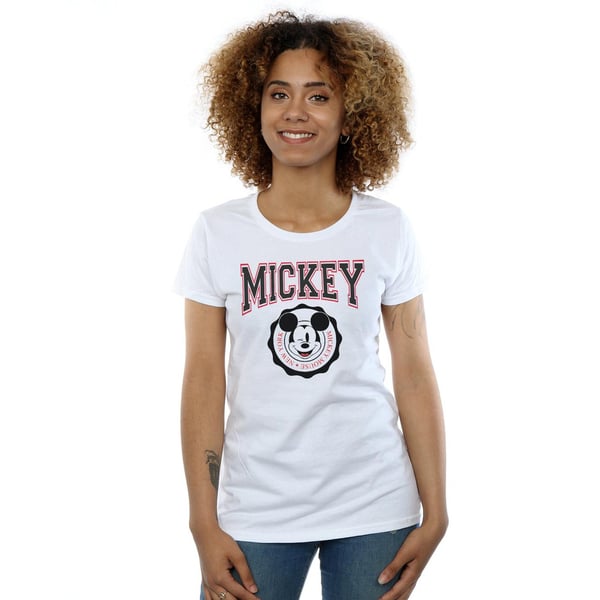 Disney Womens/Ladies Mickey Mouse New York Seal Cotton T-Shirt