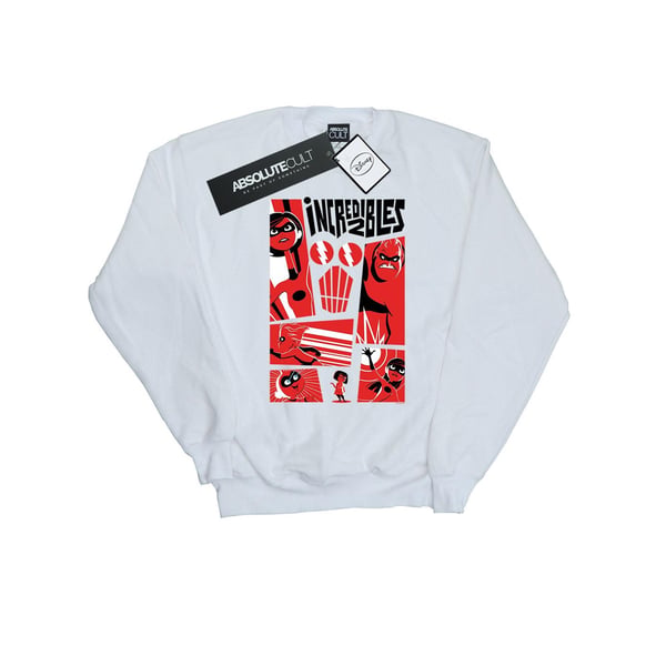 Disney Womens/Ladies The Incredibles Collage Sweatshirt