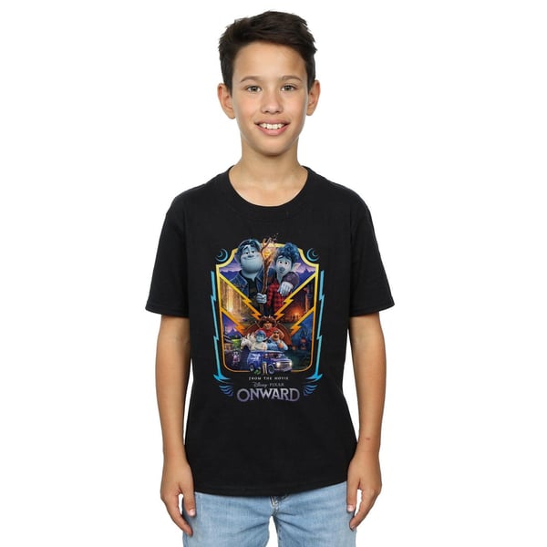 Disney Boys Onward Group Crest T-paita