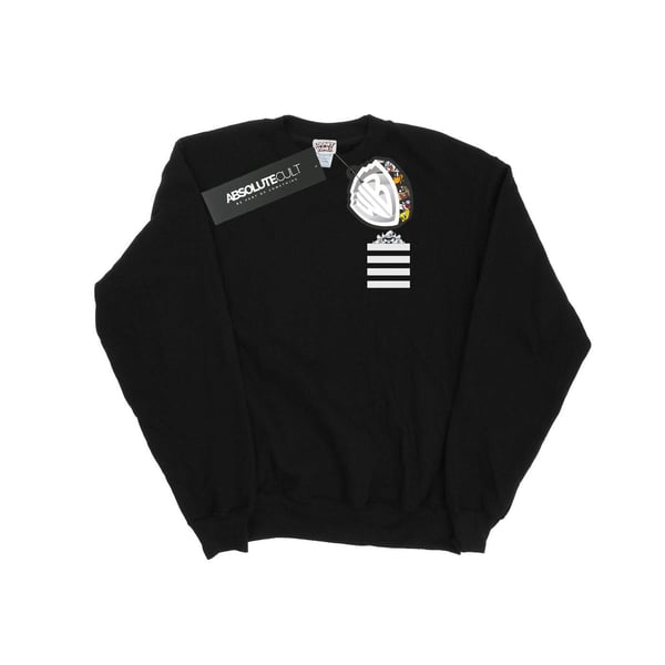 Looney Tunes Herr Taz Stripes Fuskficka Tröja