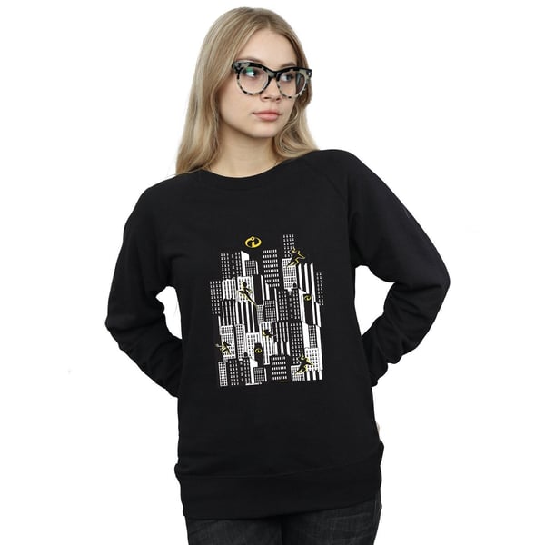 Disney Womens/Ladies The Incredibles Skyline Sweatshirt