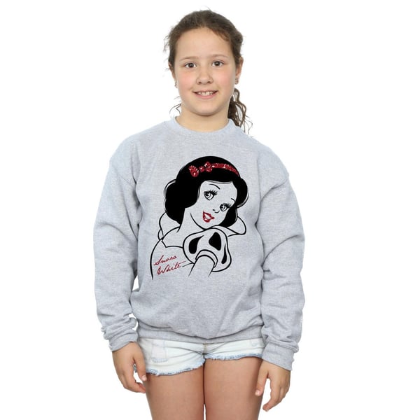 Disney Princess Girls Snow White Glitter Sweatshirt