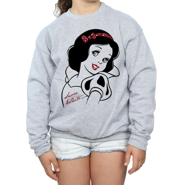 Disney Princess Girls Snow White Glitter Sweatshirt