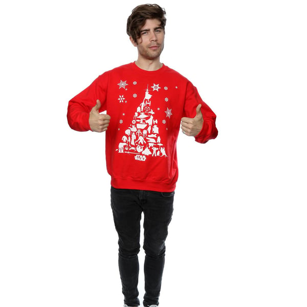 Star Wars Mens Christmas Tree Sweatshirt