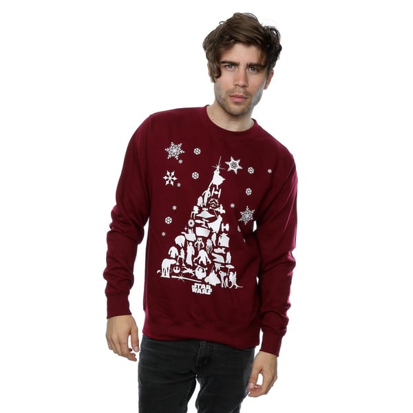 Star Wars Mens Christmas Tree Sweatshirt