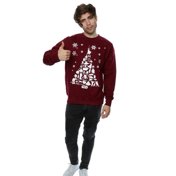 Star Wars Mens Christmas Tree Sweatshirt