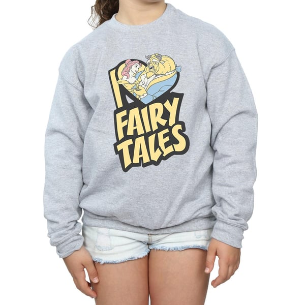 Disney Girls Beauty And The Beast I Love Fairy Tales Sweatshirt