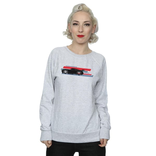 Disney Womens/Ladies Cars Jackson Storm Stripes Sweatshirt