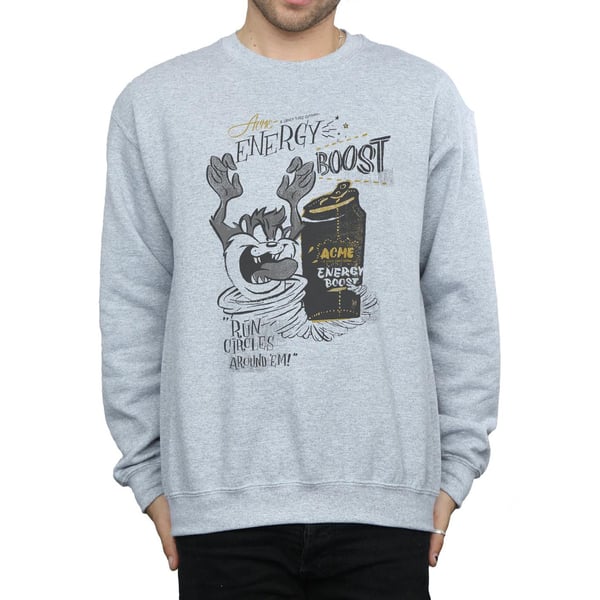Looney Tunes Mens Taz Energy Boost Sweatshirt