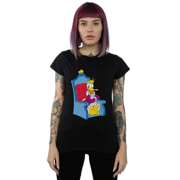 Disney Womens/Ladies Donald Duck King Donald Cotton T-Shirt