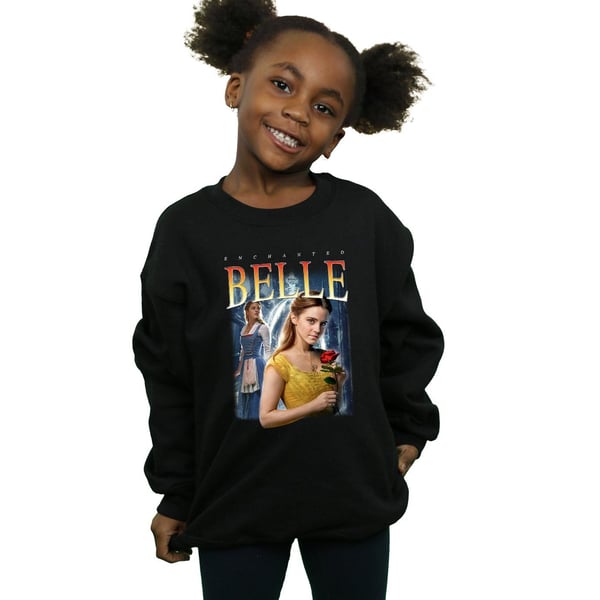 Disney Girls Beauty And The Beast Belle Montage Sweatshirt