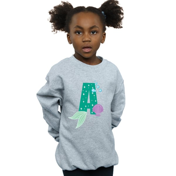 Disney Girls Alphabet A Is For Ariel Sweatshirt