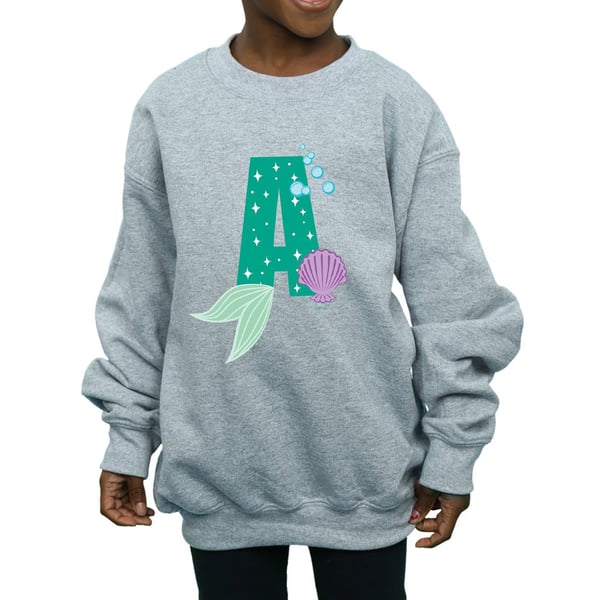 Disney Girls Alphabet A Is For Ariel Sweatshirt
