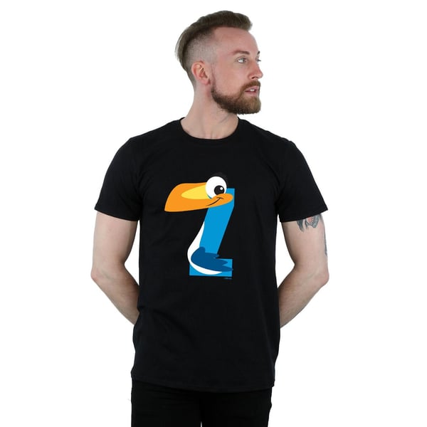 Disney Mens Alphabet Z Is For Zazu T-Shirt