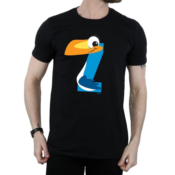 Disney Mens Alphabet Z Is For Zazu T-Shirt