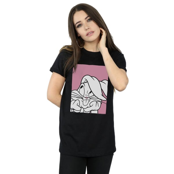 Looney Tunes Womens/Ladies Bugs Bunny Adore Cotton Boyfriend T-Shirt