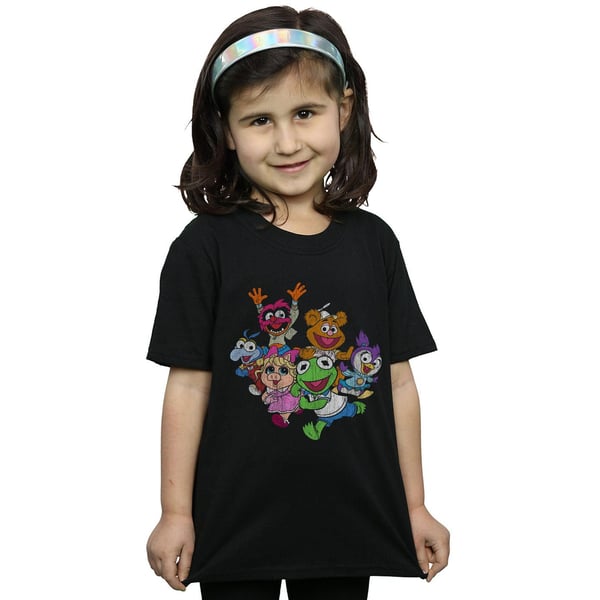 Disney Girls The Muppets Muppet Babies Colour Group Cotton T-Shirt