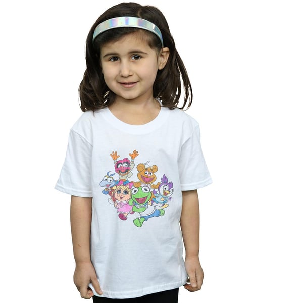 Disney Girls The Muppets Muppet Babies Colour Group Cotton T-Shirt