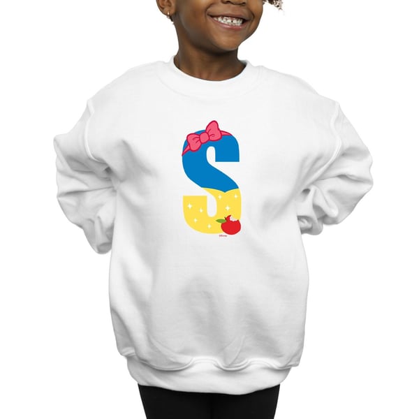 Disney Girls Alphabet S Is For Snow White Sweatshirt