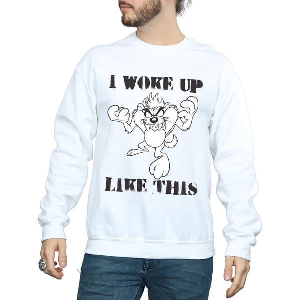 Looney Tunes Mens Taz I Woke Up Like This Sweatshirt