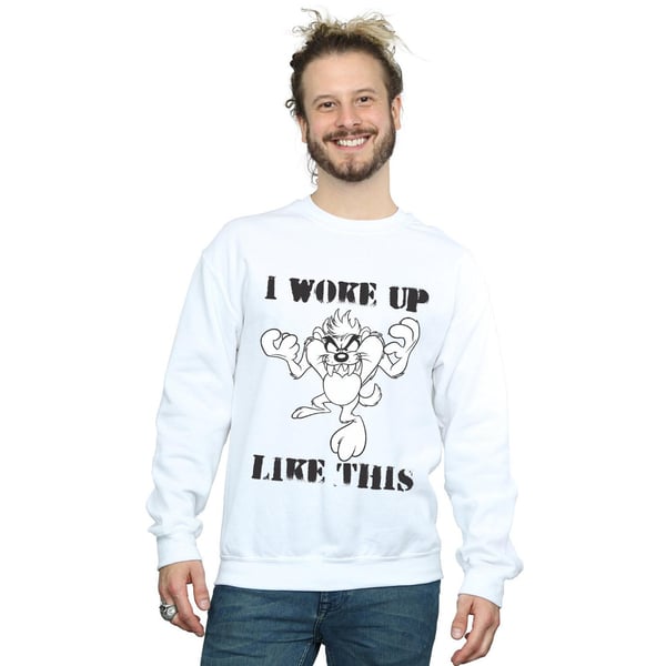 Looney Tunes Mens Taz I Woke Up Like This Sweatshirt
