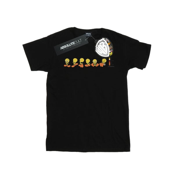 Looney Tunes Womens/Ladies Tweety Pie Colour Code Cotton Boyfriend T-Shirt