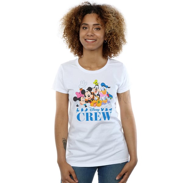 Disney Womens/Ladies Mickey Mouse Disney Friends Cotton T-Shirt