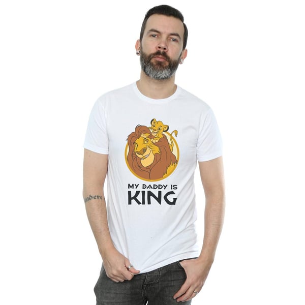 Disney Mens The Lion King My Daddy Is King T-Shirt
