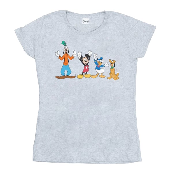 Disney naisten Mikki Hiiri ystävät puuvillainen T-paita
