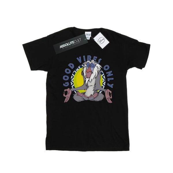 Disney Mens The Lion King Rafiki Good Vibes Only T-Shirt