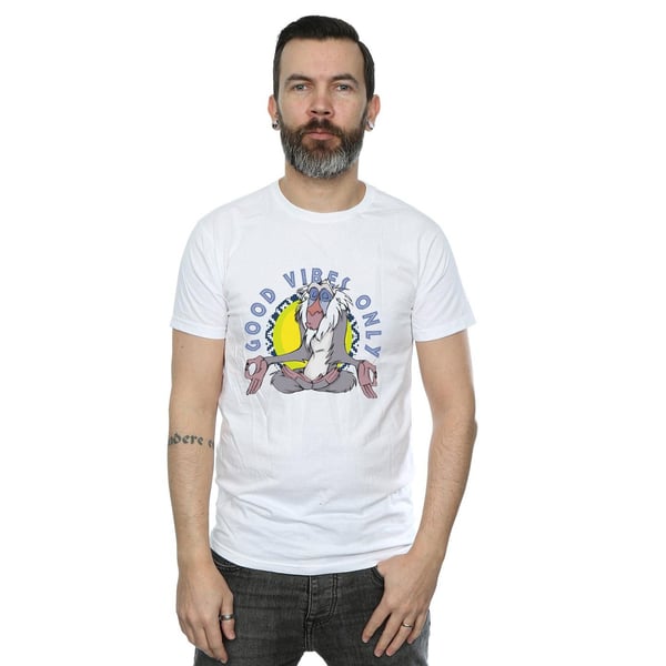 Disney Miesten Leijonakuningas Rafiki Good Vibes Only T-paita